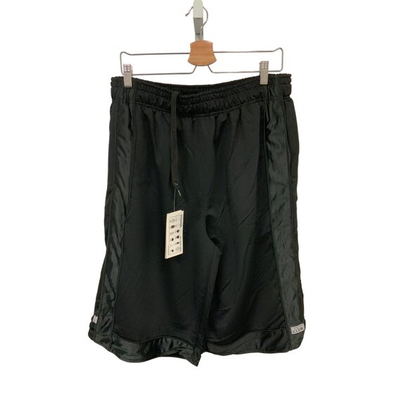 Pro Club Black Heavyweight Mesh Basketball Shorts - Picture 1 of 2